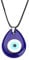 YITAIYUAN Evil Eye Pendant Necklace Resin Leather Rope Chain Turkish Protect Lucky Necklace for Women Men Gifts blue eye necklace silver