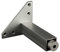 Lot de 4 Pieds de Table Basse, Pieds de Meubles Réglable Pied Table Console Carré Aluminium Anodisé | Finition en Anodisé | 6-40cm Pieds Meuble Cuisine TV Pieds pour Meuble de Salle de Bain (18cm)