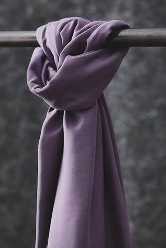 Tencel-Twill-Stoff, glatt, mauve, Meterware