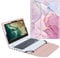 Fintie Funda para Lenovo Chromebook Flex 3 / Lenovo Chromebook C330 de 11.6 Pulgadas, Piel sintética, Cartera de Piel sintética, mármol Brillante