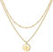TINGN Trauzeugin Geschenk für Frauen - Brautjungfer Geschenk Frauen Trauzeugin Geschenke Buchstaben B Kette Damen Gold Halskette Damen Schmuck