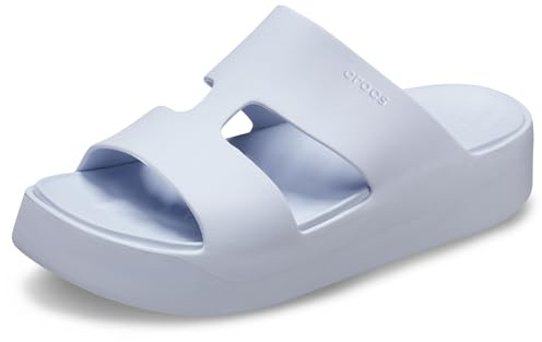 Crocs Getaway Platform H-Strap, Sandali Donna, Dreamscape, 34/35 EU