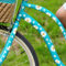 FANXIYA Blumenaufkleber Wandtattoo Flower-Power Wandsticker Blüten Fahrrad Mädchen Blumen Fahrradaufkleber für Roller Notebook Laptop