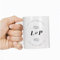 Transparent Gift Taza Personalizada con Textos Enlace Amor. Regalos de Boda. Tazas Personalizadas para Parejas. Regalos Originales para Hombre y Mujer. Regalos Personalizados San Valentín, Aniversario