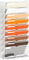 SUPTIDY Porte-journaux mural à 10 étages, organiseur mural pratique, porte-documents A4, porte-brochures en métal, porte-revues mural, blanc