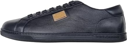 Dolce & Gabbana Herren Sneaker New Tropez CS1735 AN990 80999 Schwarz, 43.5 EU