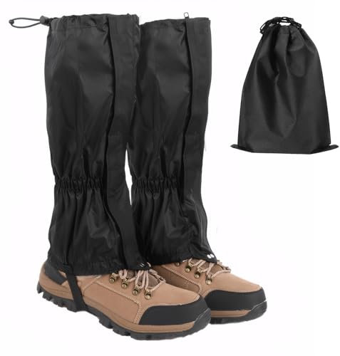 Outdoor Gamaschen, Wasserdichte Gamaschen Ärmel Beinschutz – Premium Beinstulpen für Damen und Herren, Perfekt für Wandern, Skifahren und Jagen
