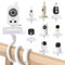 Akoemxeeo Halterung für GHB Babyphone, Universell Baby Kamera Halter für Philips Avent Babyphone, Befestigung Babyfon Ständer für momcozy/ieGeek/BOIFUN Babyphone, Handyhalter Holder Babyphone Zubehör