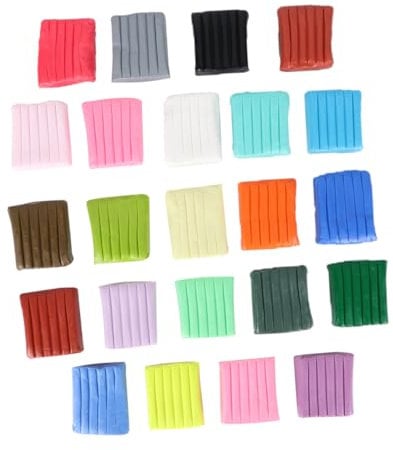 BESTonZON 500g Farben Knete Spielzeug Modelliermasse Für Junge Mädchen Papierbox Ohne Werkzeuge Fördert Kreativität Und Vorstellungskraft Sicher Und Unbedenklich Für Jungen Und Mädchen