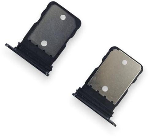 jbTec SIM-Tray kompatibel mit Google Pixel 8 Pro - Kartenhalter Single Slot Schlitten Rahmen Simkarte Schwarz (Obsidian)