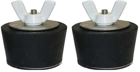 Gre 40583 - Tapón de hibernación para Piscinas, 1.5” a 2” (Paquete de 2)