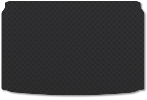 VW Polo (2009-2017) 3mm Rubber Boot Mat | Tailored Fit Durable Boot Liner Full Coverage Protection Waterproof Accessories Easy Clean Anti Slip Made in the UK