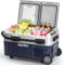 Aeitto 12 Volt Car Refrigerator, 32QT(30L) Dual Zone Portable Car Fridge Freezer -4℉-68℉ Electric Cooler Dual Temp Control Cooling Freezing 12/24V DC & 100-240V AC for Travel, Camping, RV, Road, Home