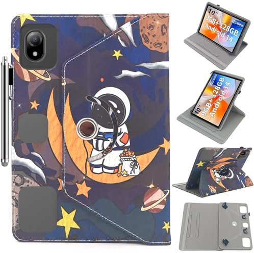 Etui Universal 10-10.1 Pouces pour DOOGEE T10W/U9 /U10 /U10 Pro/ T10 Plus/Blackvie w Tab60Pro/Ainmel LVEA1001/BESSTAB A20/DDRTIUEZ E15/Freeski/TABWEE 2025/Whitedeer C108 Tablette Coque