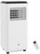HOMCOM Aire Acondicionado Portátil 5 en 1 10000 BTU 2900W Enfriador Ventilador Deshumidificador 26 L/Día con Pantalla LED Mando a Distancia Temporizador 24h y 2 Velocidades para Habitación 35m² Blanco