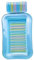 Lit de Piscine de Bronzage avec Oreiller, 69x43x8 Pouces PVC PVC Sun Sunger avec Porte-Boissons, Chapelet Piscine Portable pour Les Adultes Kids Beach Bathing