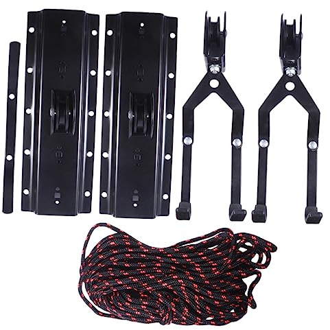 BRIGHTFUFU Fahrrad Wandhalterung aus Stahl Schwarz mit Sicherheitssperre und Sanftem Hebemechanismus Einfache Montage für Garage Radhalterung Wandmontage