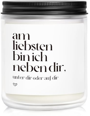 Jahrestag Geschenk Für Ihn, Partner Geschenke, Geschenk Für Freund, Romantische Geschenke Für Sie, Ich Liebe Dich Hochzeitstaggeschenke Für Frauen, Geschenk Ehemann Geburtstag, Duftkerze