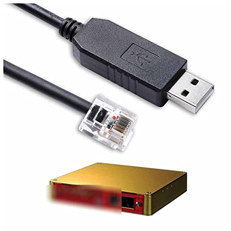 CP2102 U RS232 seriale a RJ11 6P6C PC Link Configura cavo Compatible With HKS F-CON V Pro V3.0/3.1(3m)