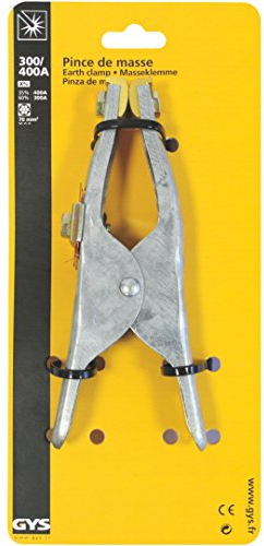 GYS - Pince Pince de Masse Croco 400A 70mm², Jaune