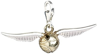 The Carat Shop Official Harry Potter Jewellery Golden Snitch Clip on Charm