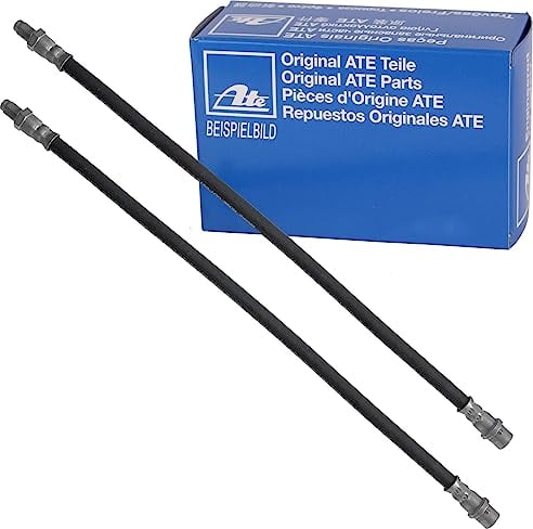 2x ORIGINAL ATE Bremsschlauch Bremsschläuche Bremsleitung Vorne BENZ C-KLASSE W202 W203 W204 + COUPE C204 + KOMBI S202 S203 S204 + SPORTCOUPE CL203, CLC-KLASSE CL203, CLK C208 C209 + CABRIO A