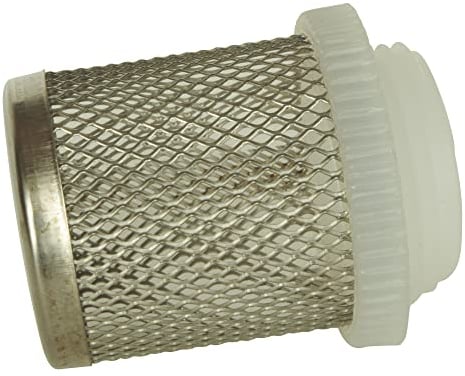 SOMATHERM FOR YOU 114-50 Strainer Basket for 50/60 Male Valve Sieve-Stainless Steel Filter-Polymer Attachment-Filtration : 1200 μm, Grey