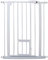 XhuangTech Auto Close Baby Gate with Small Cat Door 29-43 Metal Pet Gate for Stairs Doorway Hallway Kitchen Pressure Mounted No Drill Includes 5-Inch Extension Kit (29-32)