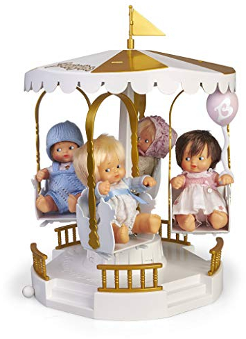 Barriguitas 700015806 Mit Baby-Figur Karussell musikalische Puppe für Mädchen