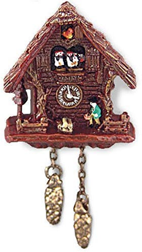 Puppenhaus Wald Kuckucks Uhr Miniatur Reutter Flur Zubehör 1:12