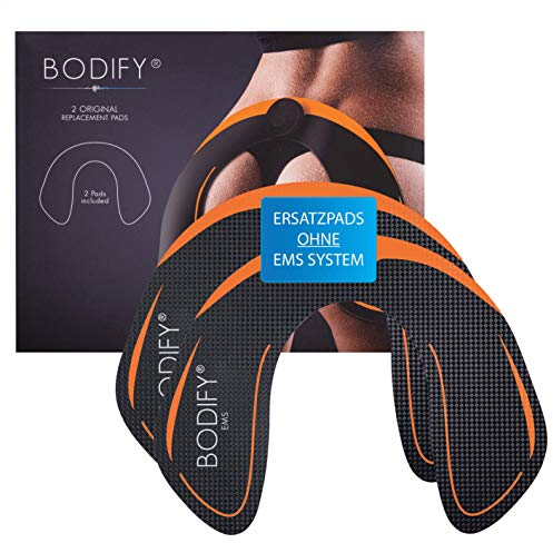 Bodify Original Ersatz-Pads 2er-Set (Ohne Controller) EMS Hüfttrainer - Pomuskeltrainer für Männer und Frauen