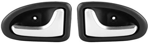EBTOOLS pour poignée porte intérieure grise clio 2 avant pour poign e trafic 2 Couvre-cuvette de poignée de porte intérieure 8200915599 garniture de cuvette de couvercle de poignée de porte intérieur
