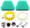 MCHNIC Universal Benzinfilter Luftfilter Zündkerze Primer Benzinschlauch (2,5 x 5mm 2 x 3,5mm) für Freischneider Trimmer Motorsense Rasenmäher Rasentrimmer Kettensäge Motorsäge