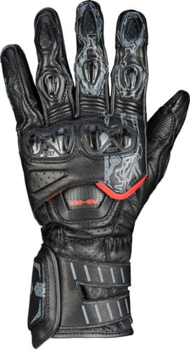 IXS RS-200 3.0 Motorradhandschuhe, schwarz, L