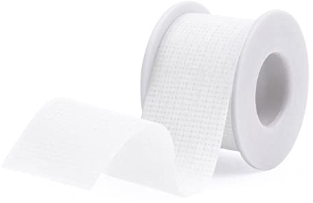 Extensión de pestañas cinta adhesiva Crislashes extensión de pestañas cinta adhesiva aislante de pestañas cinta adhesiva de pestañas extensión de pestañas cinta adhesiva médica（Blanco）