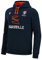 Macron Sweatshirt mit Kapuze für Erwachsene Marseille Rugby World Cup 2023, offizielles Lizenzprodukt, blau, X-Large
