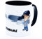Metallbauer Tasse Schlosser Becher mit Name personalisiert lustig Kaffeetasse Arbeit Becher Geschenk für Kollegen Geschenkideen Meister Ausbildung Gesellen Prüfung Zubehör Ausrüstung Keramik 330 ml