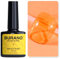 BURANO Jelly Nagellack, UV-Nagellack 7.3ml Sheer Transparent Polish, Translucent Sommer Herbst Farbe UV Gel Nägel Nageldesign (Fall T6)