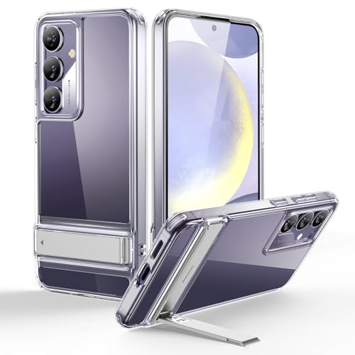ESR Galaxy S24 Plus Case - 3 Stand Modes, Military-Grade Protection, Wireless Charging, Slim & Clear