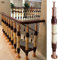 MaGiLL Geländerpfosten für Innentreppen, Robustes, verstellbares Baluster-Spindel-Set, Deck-Balustersäule für Lofts, Wohnungen, Küchen, Flure, Bodeninstallation