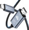 MMOBIEL Cable USB-C a HDMI 2m - 4K@60Hz - Cable Trenzado USB 3.1 Type-C a HDMI - Adaptador Thunderbolt 3 para MacBook Pro/Air, iPhone 16/15, iPad Pro, iMac, Samsung Galaxy, Chromebook y más