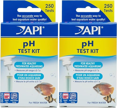 API (2 Pack) pH Test Kit 250 Count Freshwater Aquariums Promotes Health
