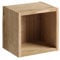 Lomadox Badezimmer Regal 27x25 cm, Eiche