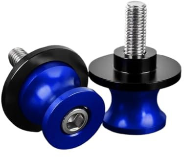 Moto Culbuteur Curseur Bobine Support Vis POUR Z750S 2004-2012 2011 2010 2009 M8 Bobines de bras oscillant de moto Vis de support arrière Curseurs Accessoires CNC Bobines de bras oscillant de moto Vis