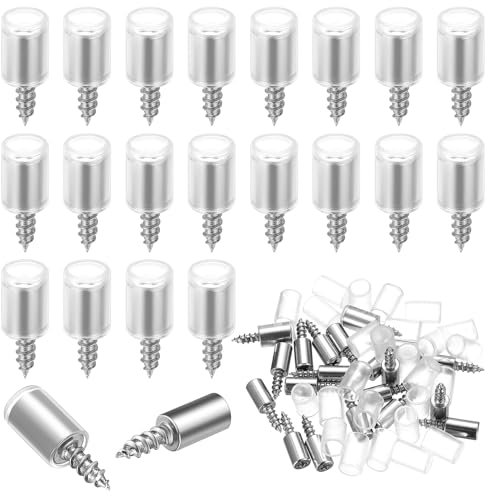 XRXYMQ 75 Stück Regalbodenträger, Einlegeboden Halter, Regalbrett Halterung, Selbstschneidende Schrauben Regalbodenhalter für Schränke Bücherregal Möbel Kleiderschränke, mit Anti-Rutsch-Abdeckung