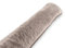 Boudin de porte en microfibre - Environ 90 x 10 cm - Doux et moelleux - Protection contre le vent avec remplissage de sable - Couleur taupe