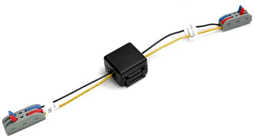 URVOLAX Filtre pour autoradio - Isolation anti-interférences de voiture - Évite les bruits de bourdonnement et de bip