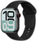 C1A Armband für Armband Apple Watch Ultra 2/Ultra/SE/Series 10 9 8 7 6 5 4 (38/40/41/42/44/45/46/49mm)–Sportarmband, Originalstyle–Kompatibel mit allen Modellen,Schwarz