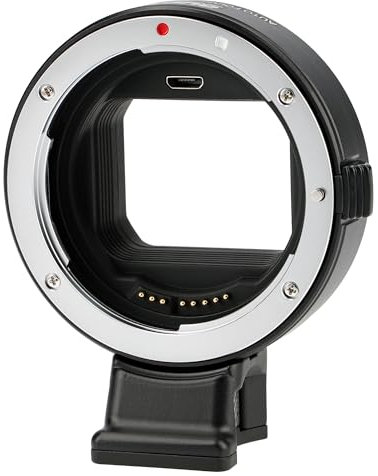 ayex Objektivadapter EF-L Kompatibel mit Canon EF-Objektiven Kompatibel mit Leica L-Mount Kameras