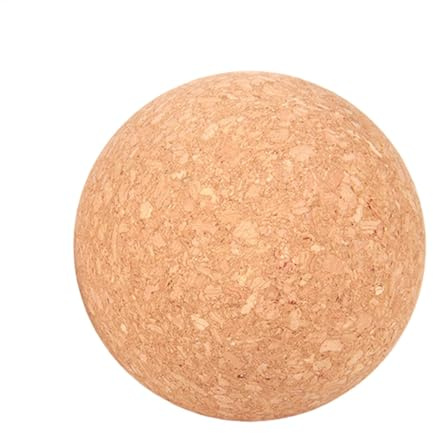 10cm Yoga Ball Kork Korkball Massage Massageball Natur Korkwalze Yoga Massageball Faszienkugel Für Trigger Zonen Faszienball Korkroller Für Enthusiasten